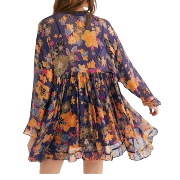 Free People Everything and More Floral
Tunic Dress Sz. XS
Sheer baby doll - Picture 2 of 12